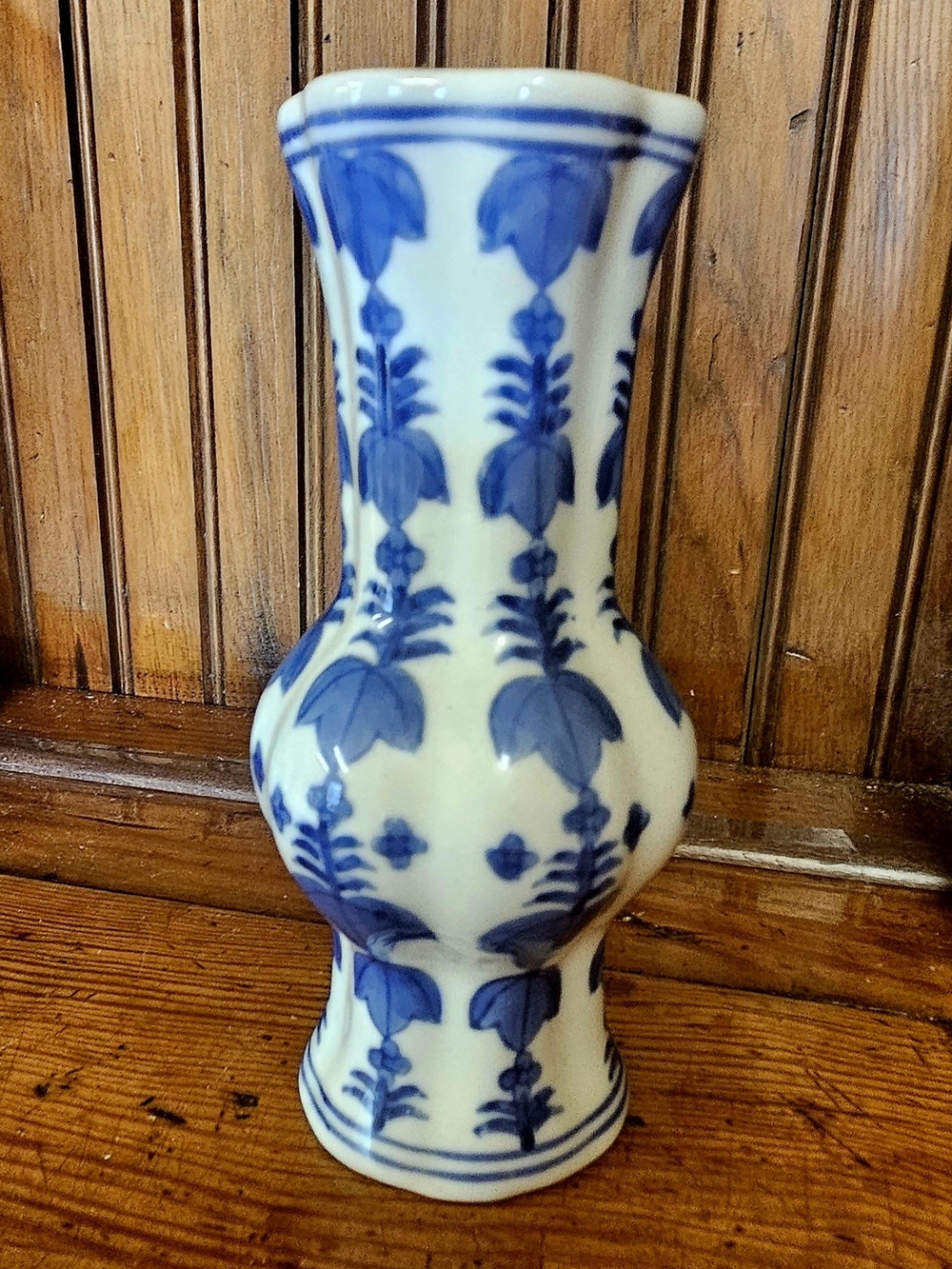 Sigma the Tastesetter "China Blue" Porcelain Bud Vase Vintage
